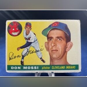 1955 Topps Don Mossi #85 Rookie Card